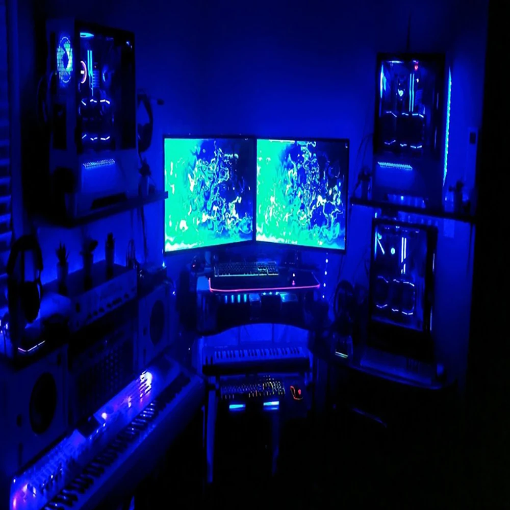 LED Strip Light Strip 5V 44 Key Bluetooth Controller 1M/30 LED Lights Suitable For Home Decoration TV Background Ambient Light