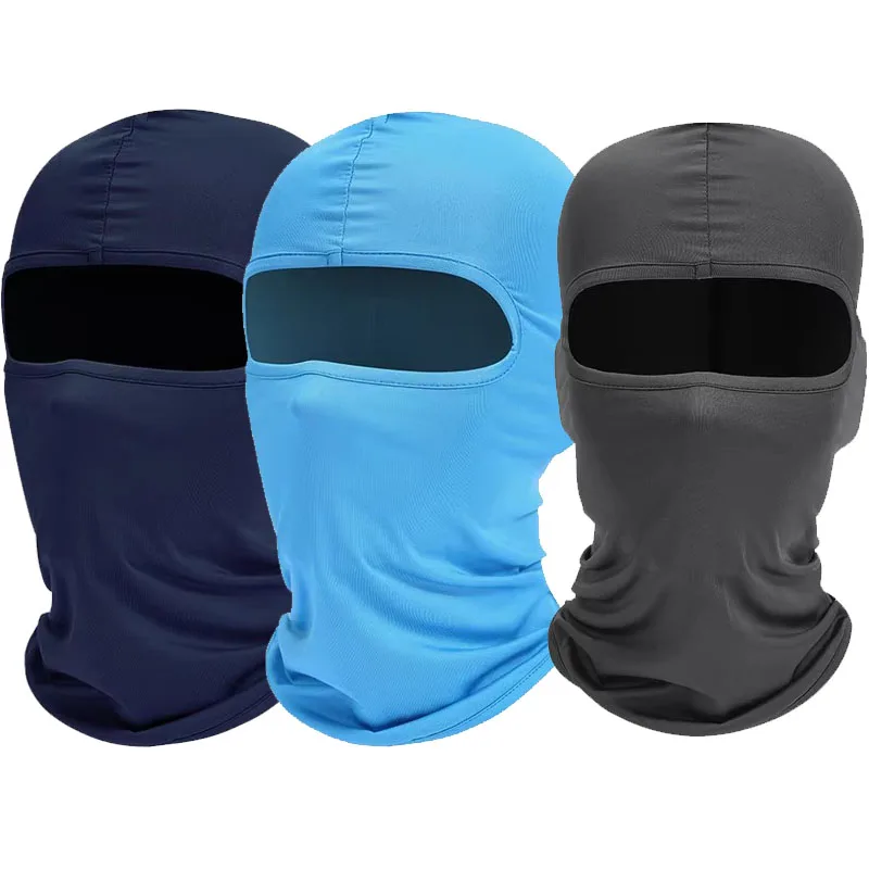1/3 Stück Skimaske für Herren, Vollgesichtsmaske, Balaclava, Schwarze Skimasken mit Nackenschutz