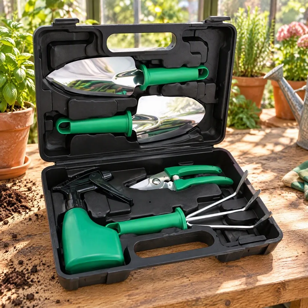 5 Piece Stainless Steel Garden - огляд і ціна Trowel Garden Tools