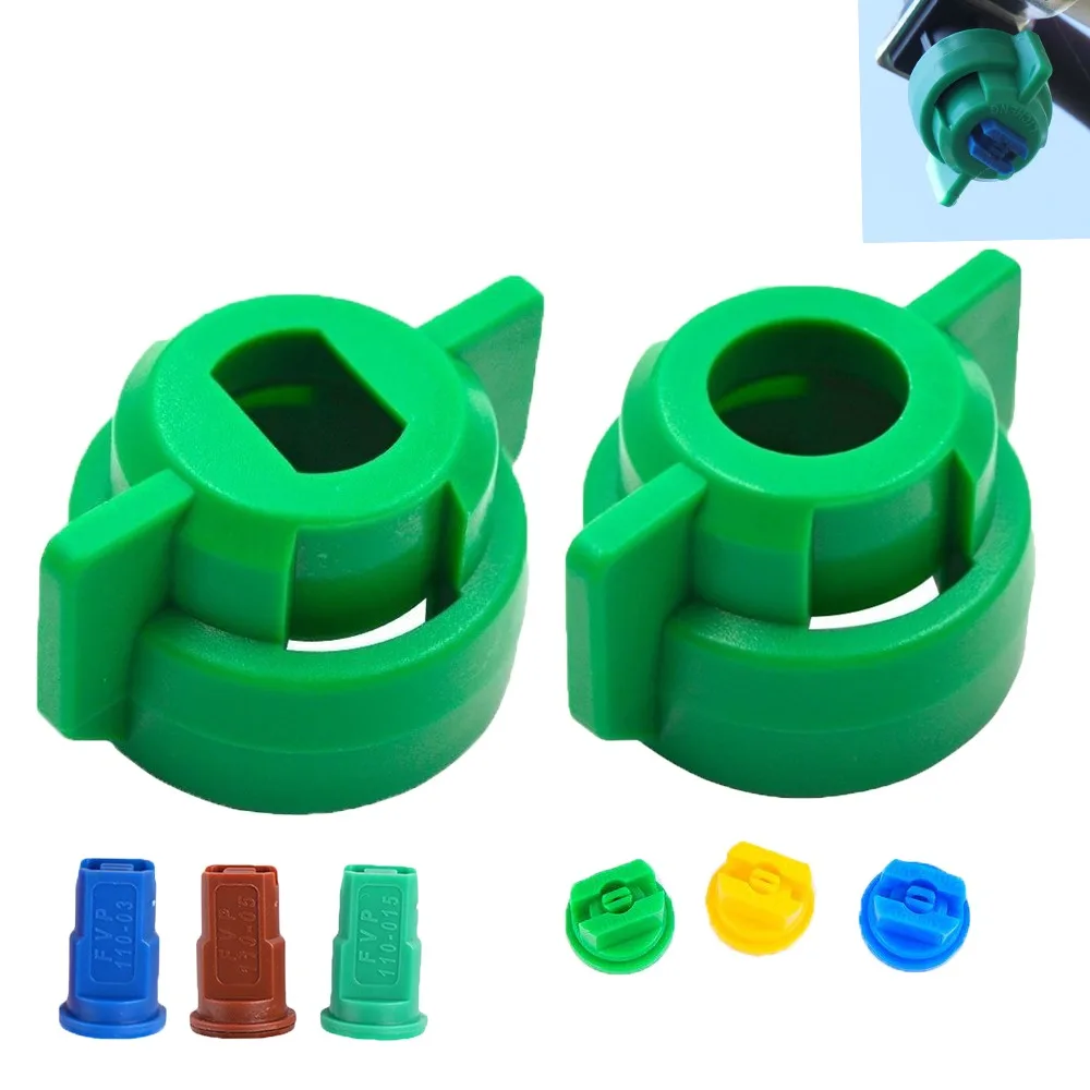 Agricultural Pesticide Spray Nozzle Round Flat Cap Fan Nozzle Flat Mouth Sprayer Parts for Farm Garden Crop Spraying