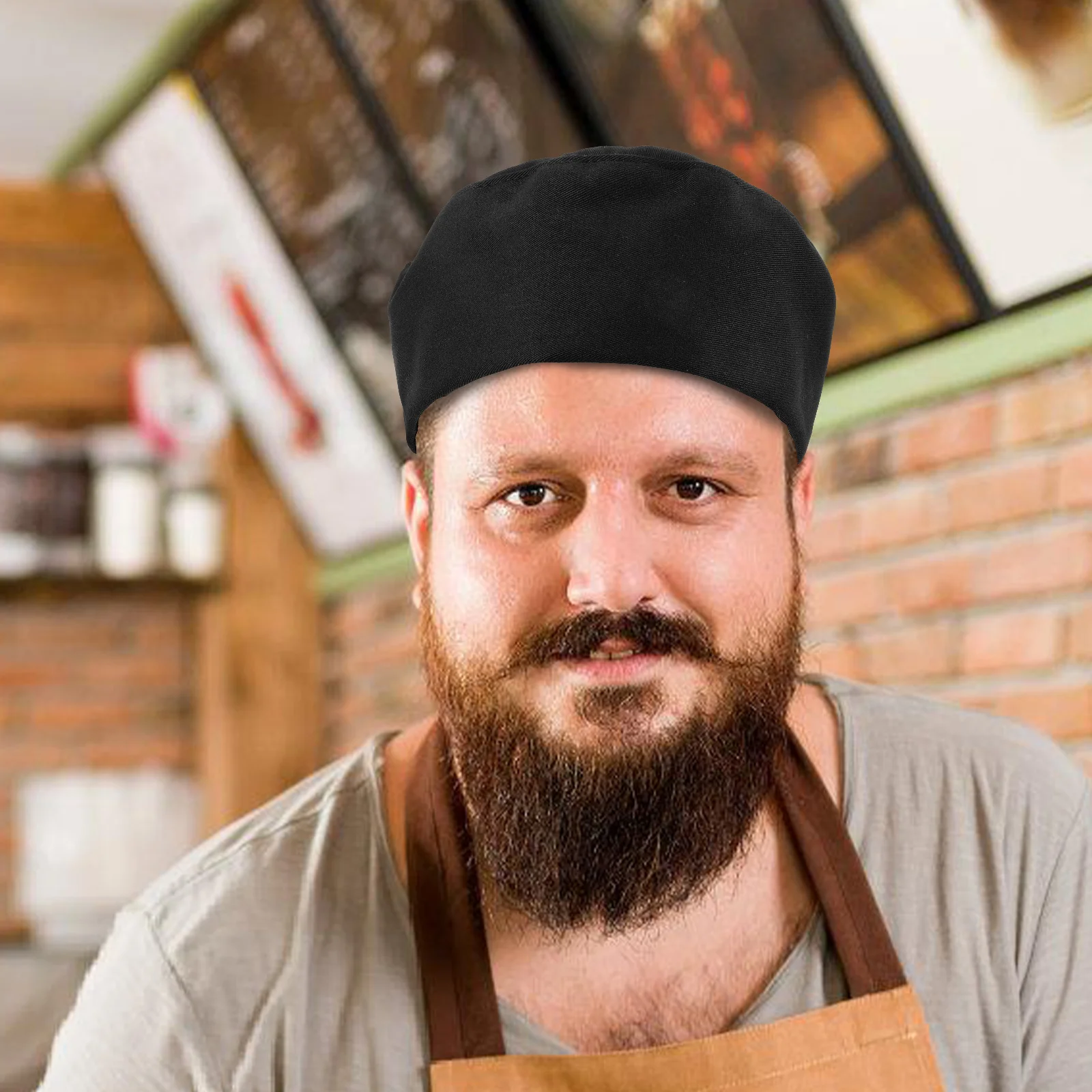 Chapeau de Chef unisexe, chapeau de cuisine Durable et confortable, élégant, accessoires de Chef d'hôtel et de Restaurant pour hommes et femmes