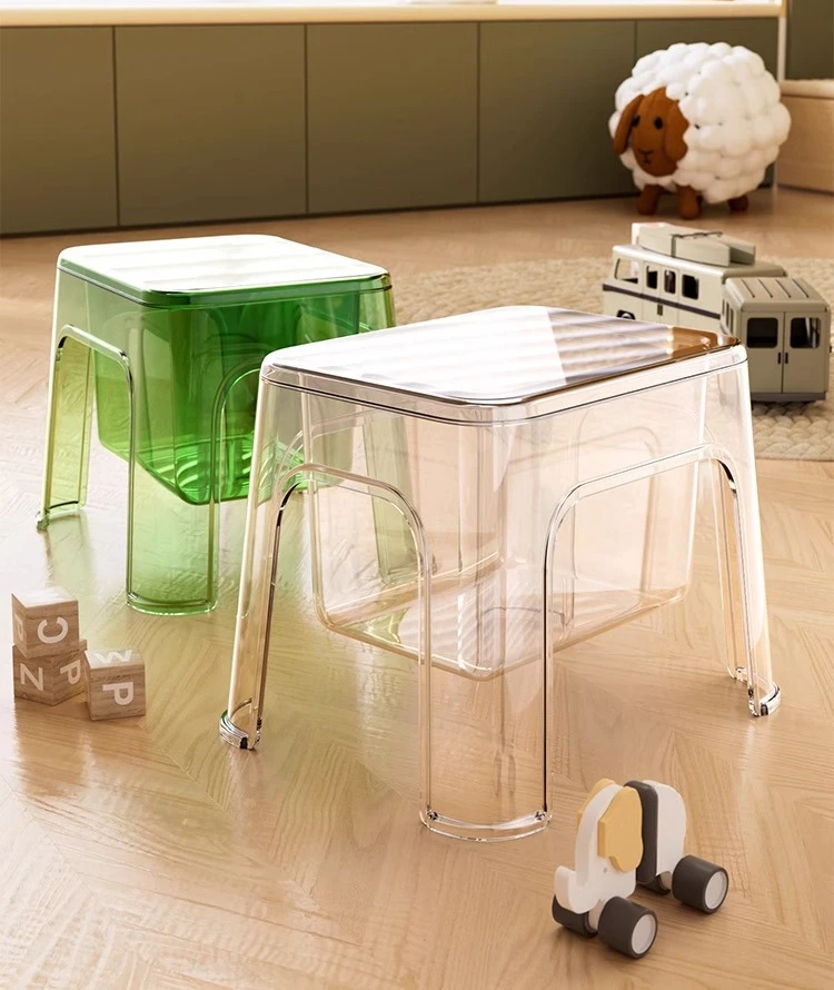 Doll storage tube Plush doll cloth storage bucket finishing transparent