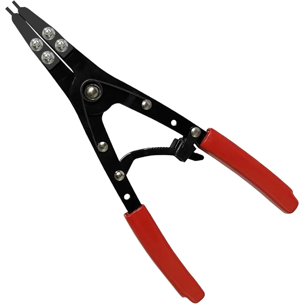 38700 Spindle Snap Ring Pliers Internal External, 10 Large Snap Ring Pliers Heavy Duty Circlip Pliers Car Repair Tools Kit for f