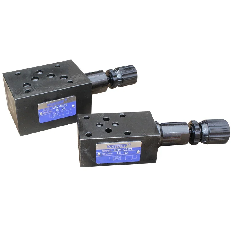 

MRV-02 MRV-02P MRV-02B MRV-02A MRV-03 сэндвич-обратный клапан, гидравлические модульные рельсовые клапаны MRV03