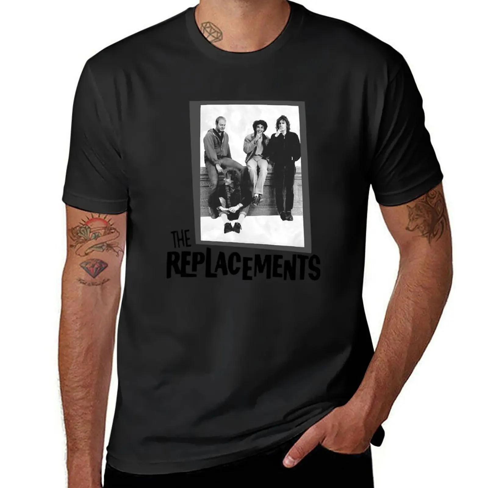 The Replacements 5 T-Shirt vintage cute tops clothes for men