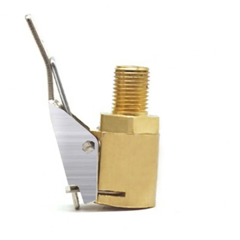 타이어 팽창용 빠른 충전 헤드 팽창기 게이지용 클립이 있는 내구성 있는 타이어 팽창 커넥터 컴프레서용 빠른 팽창기