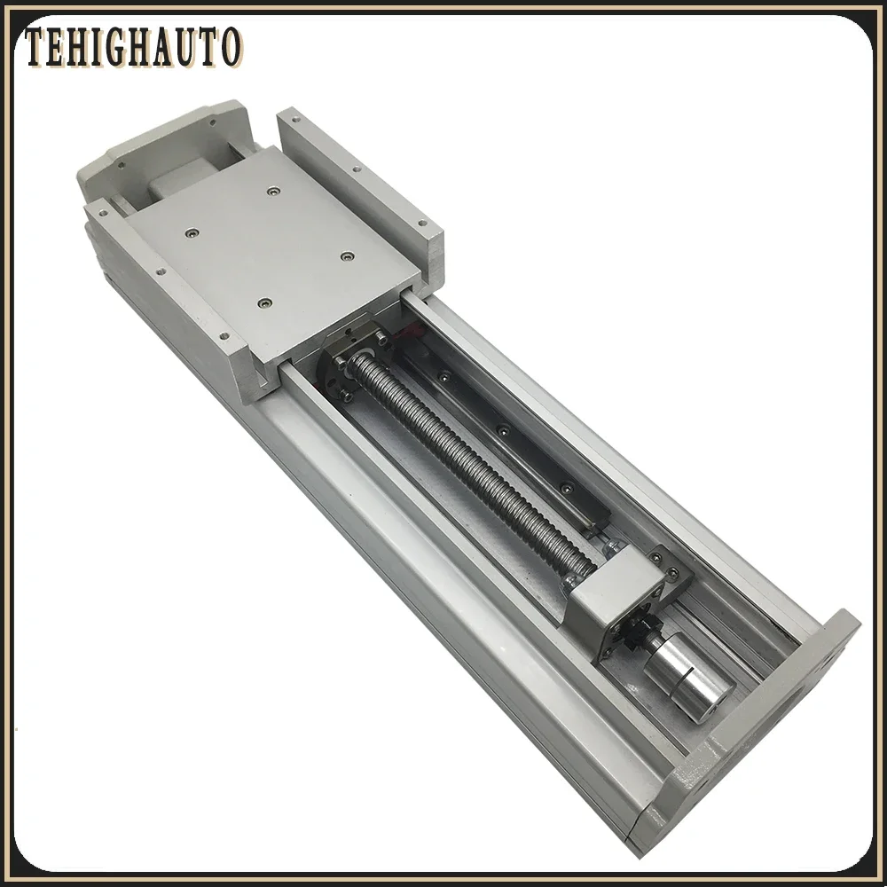 Heavy Load Linear Module Fully Enclosed Guide Ball Screw SFU2005/2010 20mm Width HGH20R 4Pcs HGH20CA Block Slide Stage Actuator