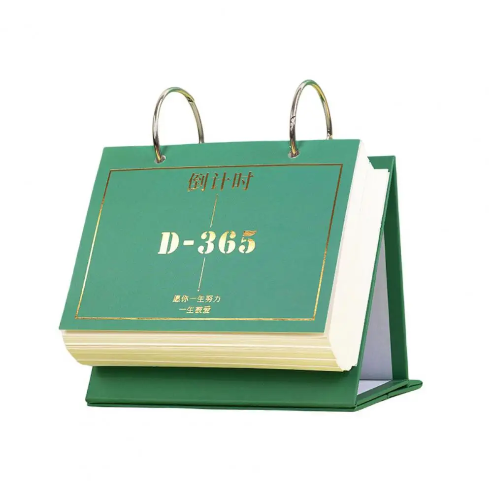 นับถอยหลังปฏิทินปฏิบัติ2023ปีปฏิทิน Memo กระดาษสมุดแพลนเนอร์ Self-Standing ปฏิทินนับถอยหลัง