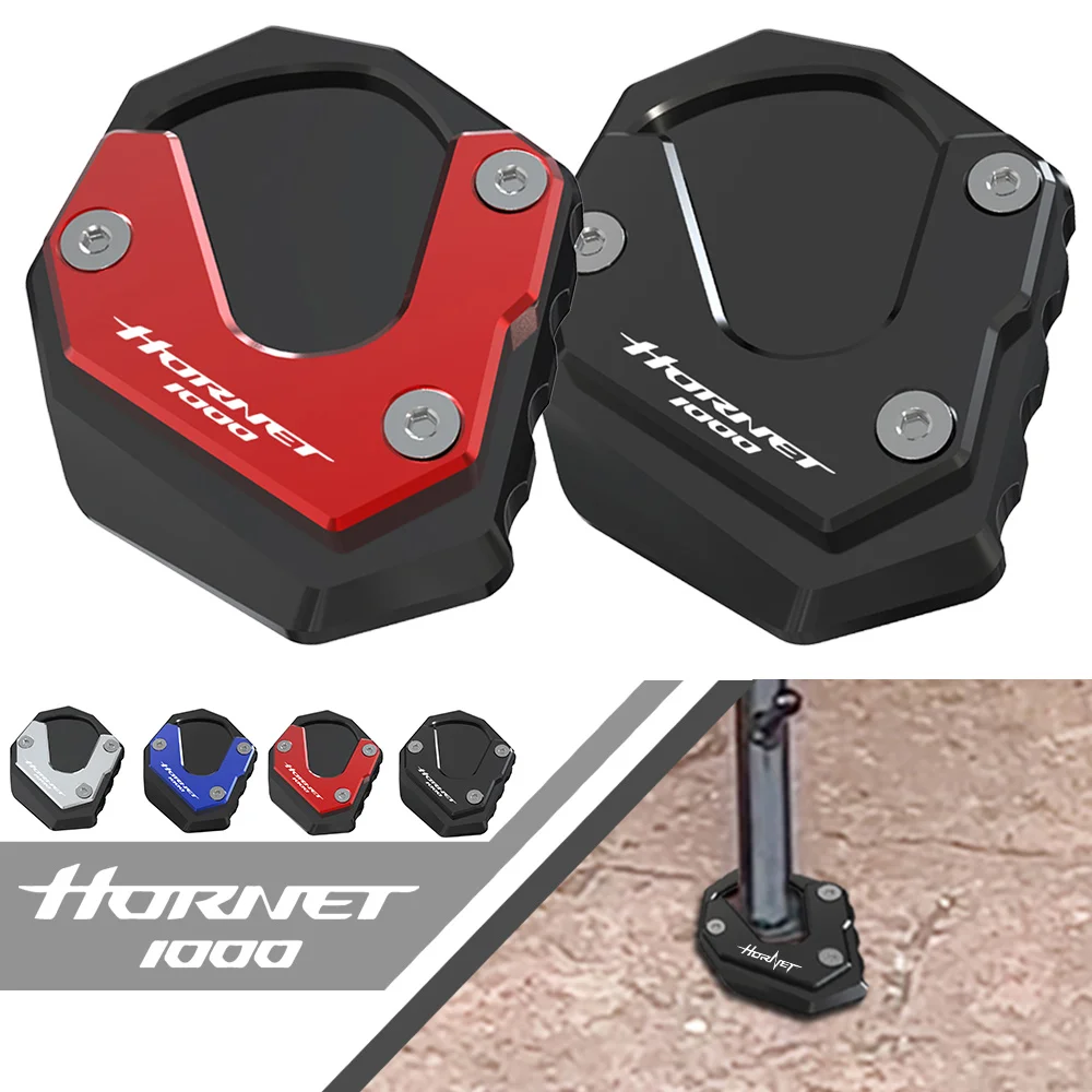 

For Honda Hornet Hornet1000 hornet 1000 Motorcycle Accessories 2024 2025 2026 CNC aluminum Side Stand Enlarge Extension Parts