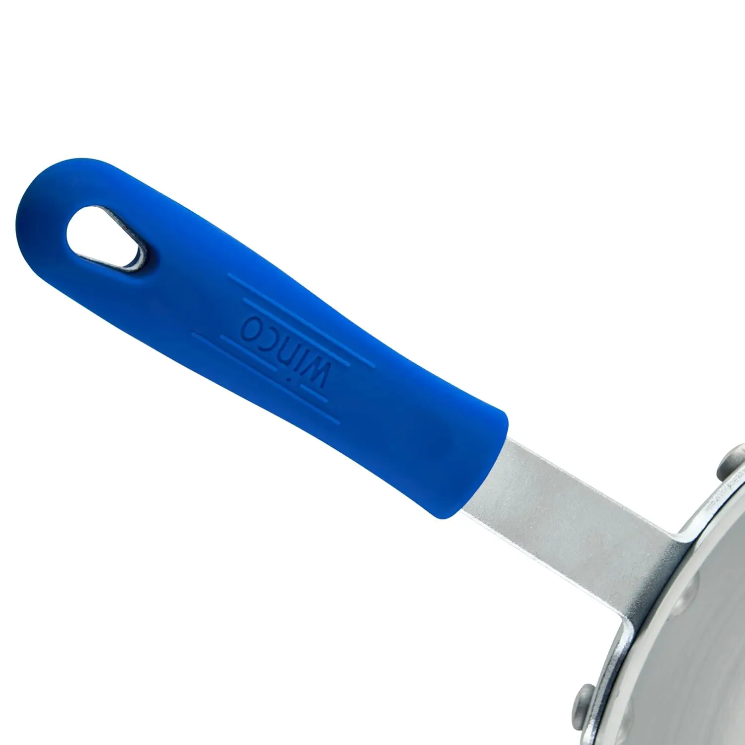 11-Inch Silver Aluminum Stir Fry Pan, Non-Stick Surface for Easy Cooking