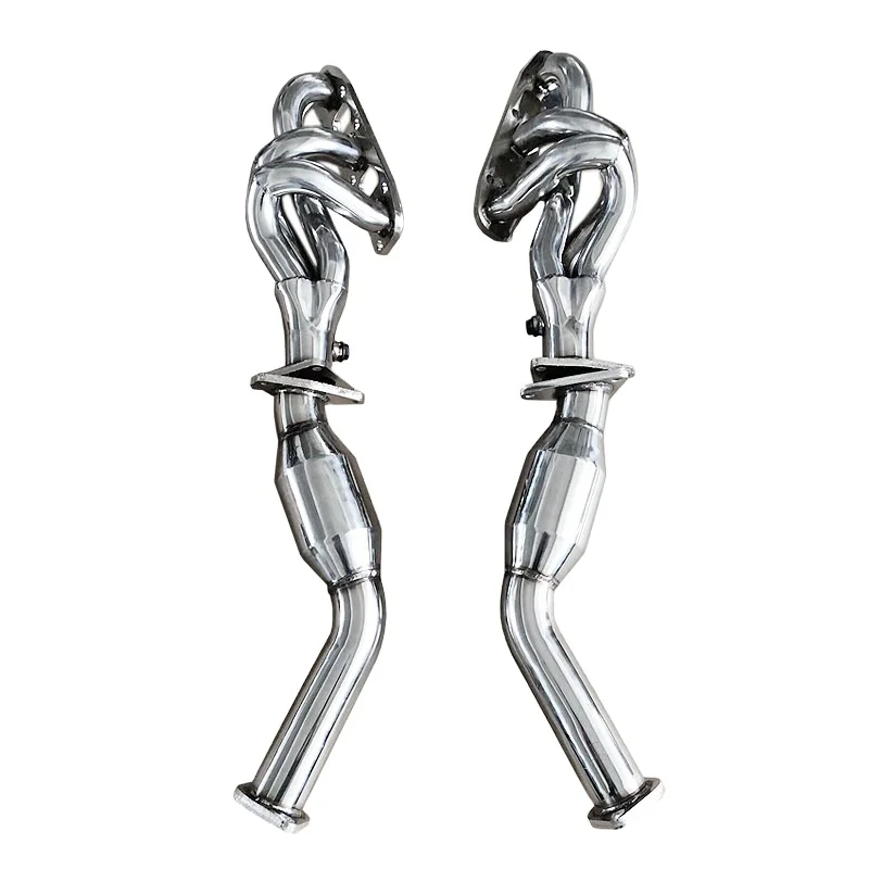 

Exhaust Header Downpipe Test Pipe With Resonated Fit For Nissan G37 370Z 09-17