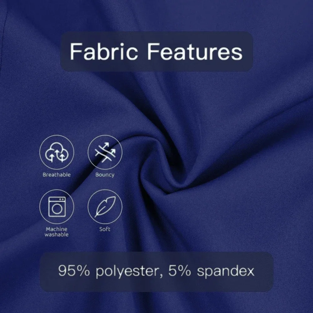 고품질 의료 유니폼 여성 스크럽 세트 간호 액세서리 병원 미용실 스파 작업복 정장 수술 가운