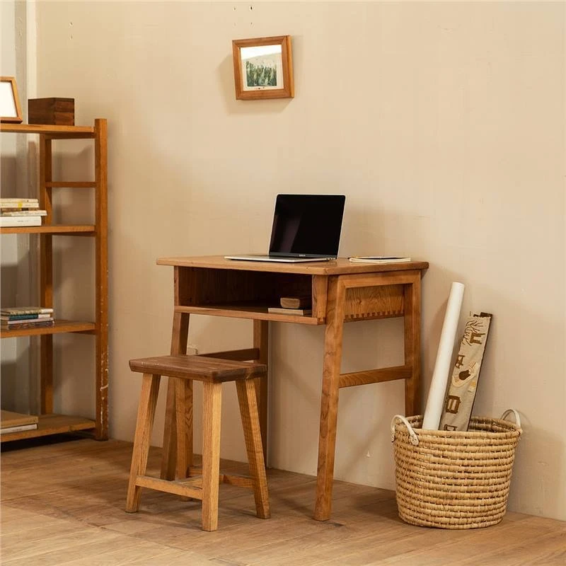 SM new simple modern desk study bedroom high-end solid wood storage table