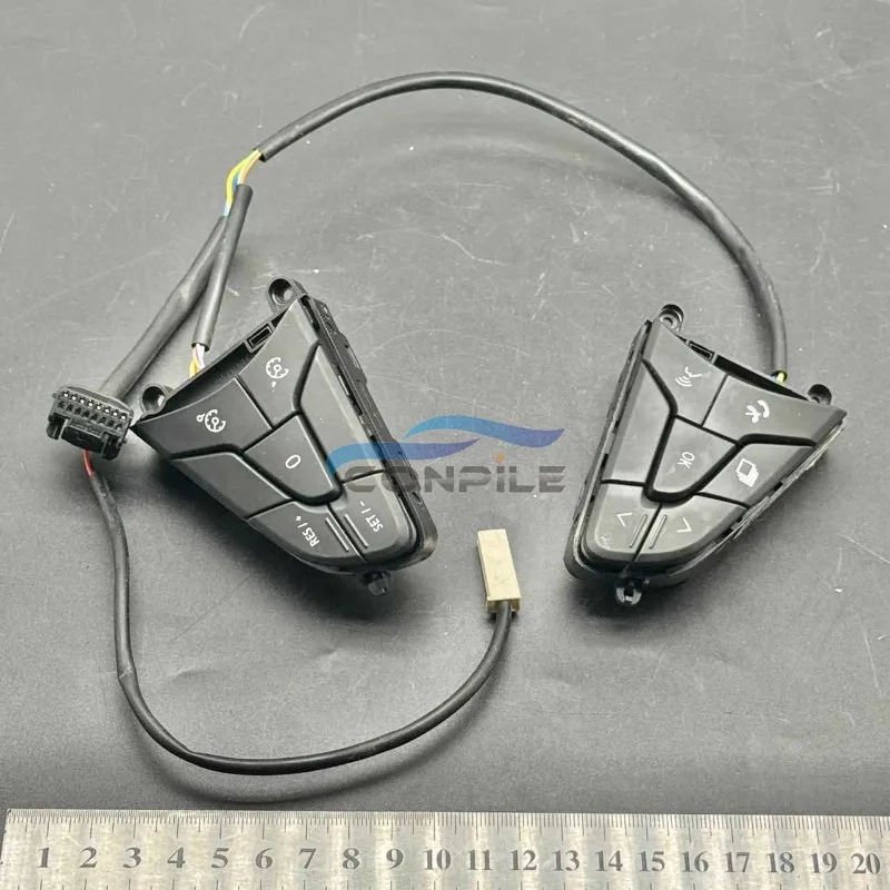 

For Renault Kolegar Captur Koleos Fluence Multi Functional Steering Wheel Button Switch 1pcs