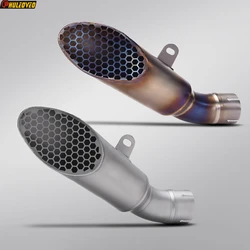 Titanium Alloy for Aprilia RSV4 1100/Factory Tuono V4 1100/Factory 2021-2026 Motorcycle Exhaust Slip-on Muffler Mid Link Pipe