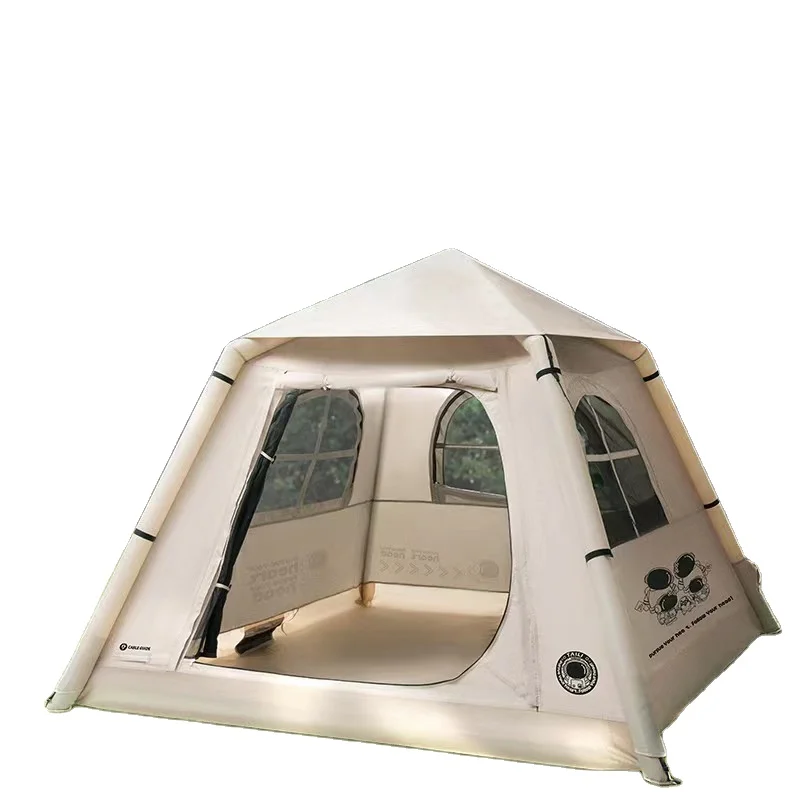 

Custom Large Waterproof Inflatable Tent for Multi-Person Outdoor Camping Air Tent Style House for Outdoor Adventures