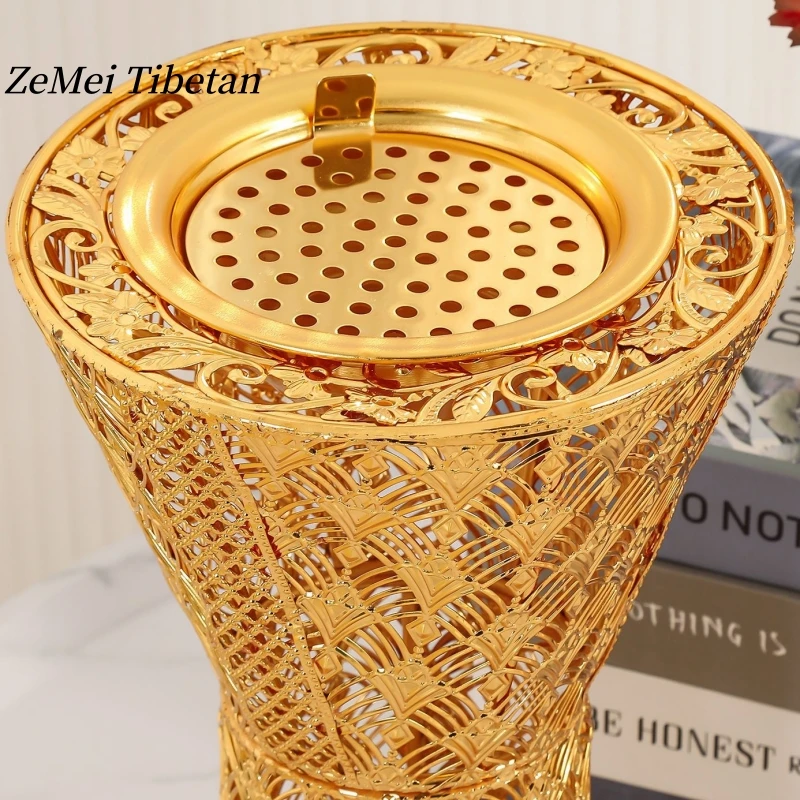 เตาเผากำยานโลหะผสมตะวันออกกลาง - Home Fragrance Luxury บทวิจารณ์และราคา