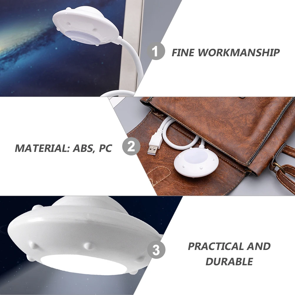 

USB Small Desk Flexible Gooseneck for Computer Reading Laptop Light Portable USB Powered Suitable for Kids Adults Desk Lamp Mini