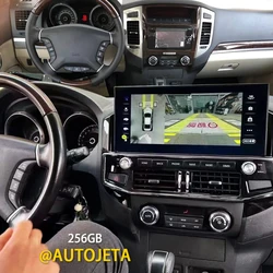 2Din Android 13 Car Radio For Mitsubishi Pajero 4 V80 V90 2006-2014 Multimedia Video Player GPS 4G Carplay Auto Stereo Head Unit