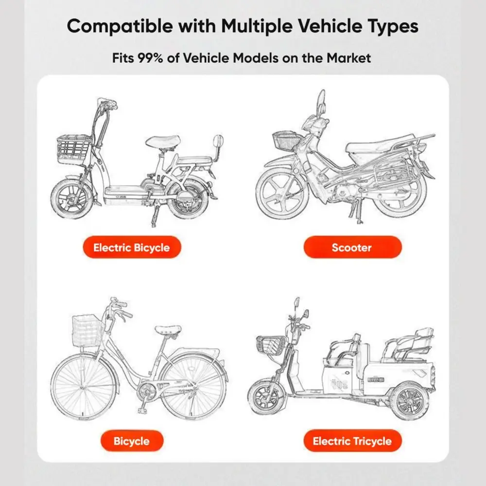 Forro de cesta de bicicleta preto padrão de desenho animado à prova d'água cesta frontal de bicicleta bolsa de armazenamento de cesta de bicicleta à prova de sol bicicleta elétrica