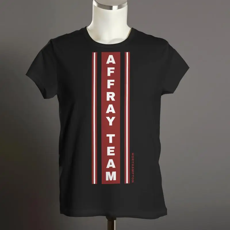 تي شيرت فريق Northampton AFFRAY |   المشاغبين |   للجنسين عضوي |   مركز #1