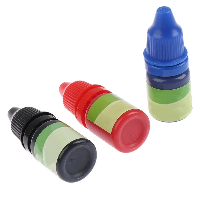 1PC 5ml Ink Textile Clothes Waterproof Ink Special Ink For Students Children Name Stamp Printing On Clothing Wash Not Fade