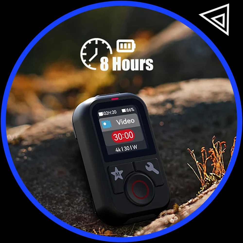 telesin防水bluetoothリモコン-gopro-hero-13-12-11-10-9-8-max用-リストストラップ付き-アクションカメラアクセサリー