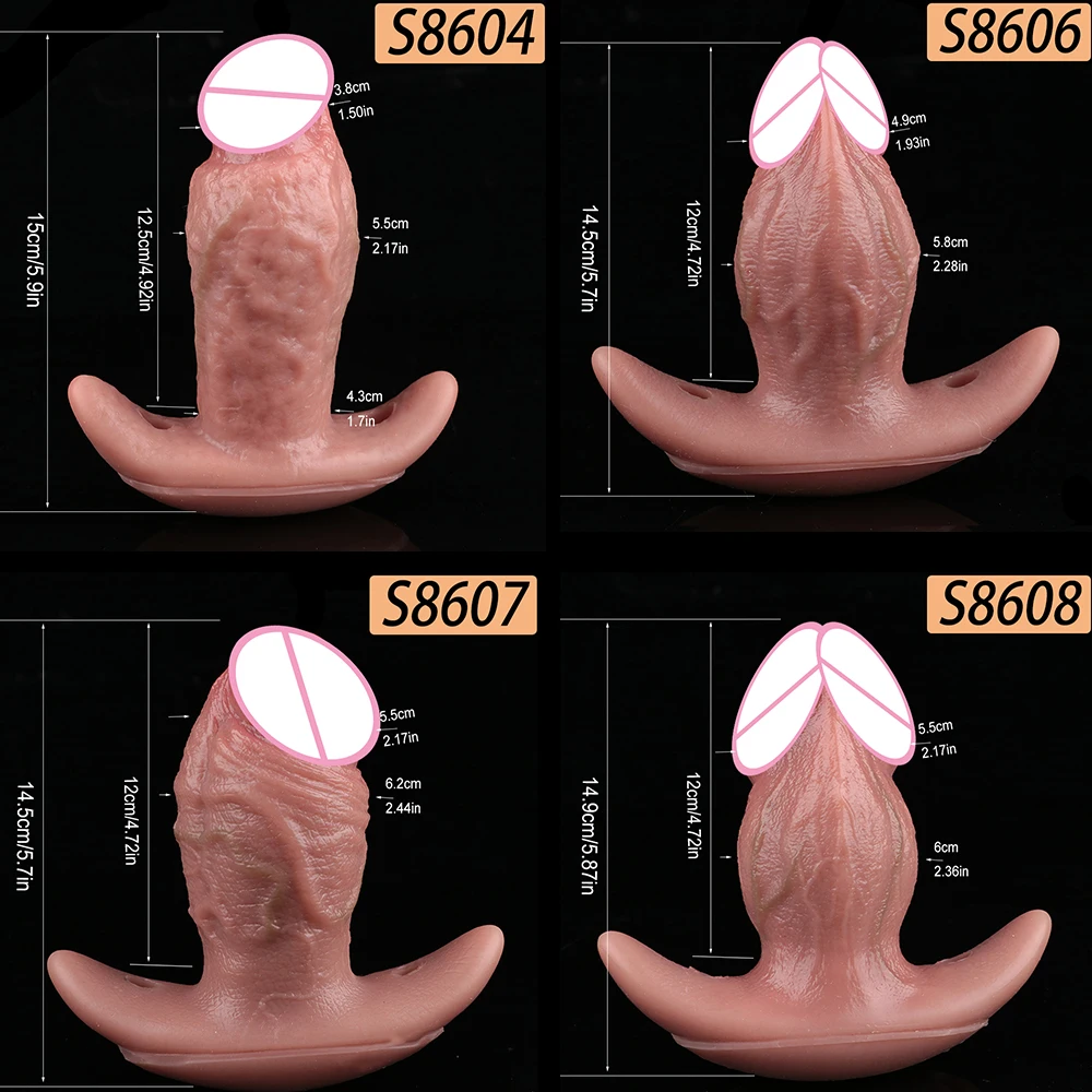 SXXY التحكم اللاسلكي تهتز سيليكون الفم الكمامة واقعية قضيب جلدي شرجي ألعاب جنسية للرجال النساء اللعب الجنسي الكبار هزاز #2