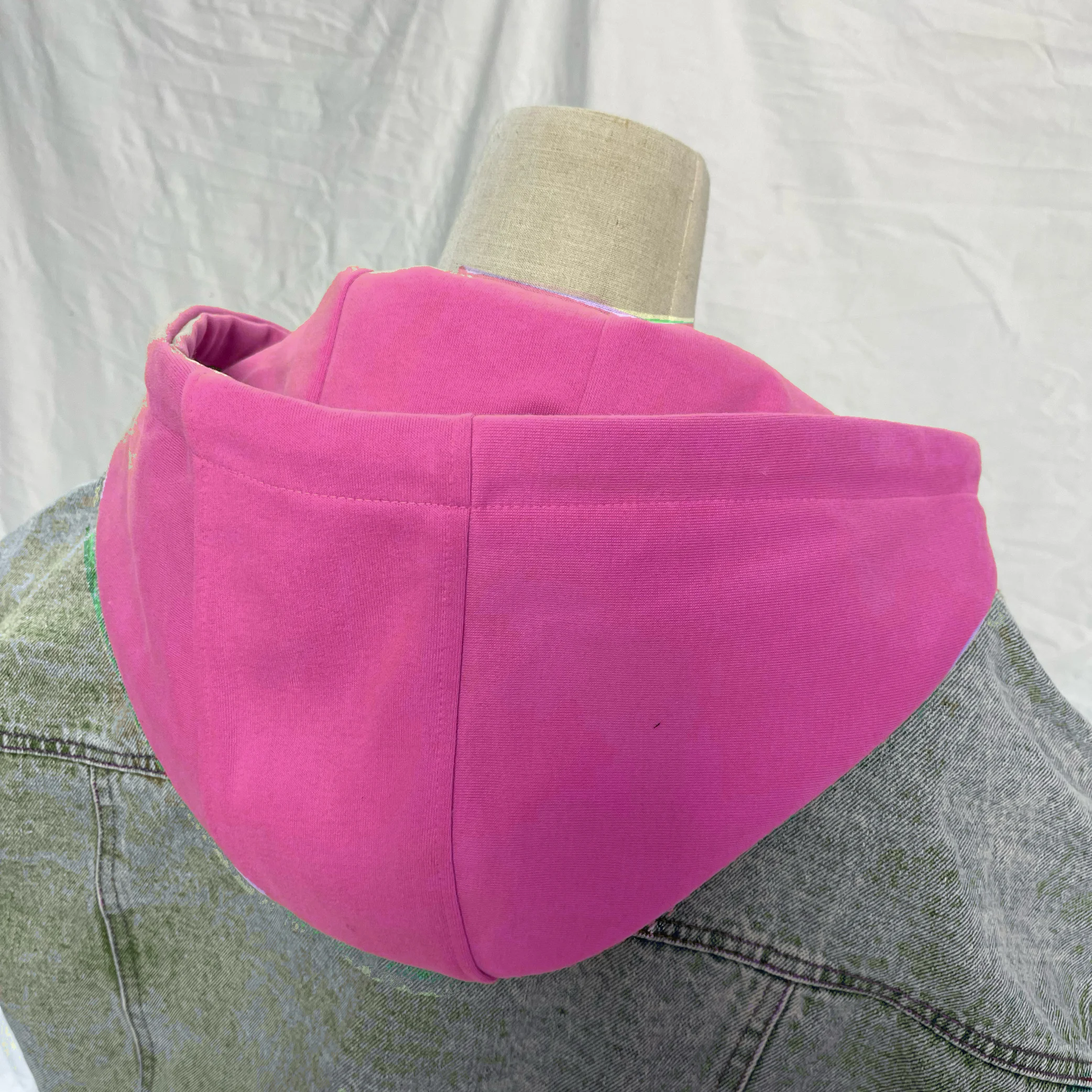 겨울 후드 칼라 두꺼운 스웨터 모자 분리형 칼라 Drawstring 모자 성인 남성 여성 학생 면화 의류 액세서리