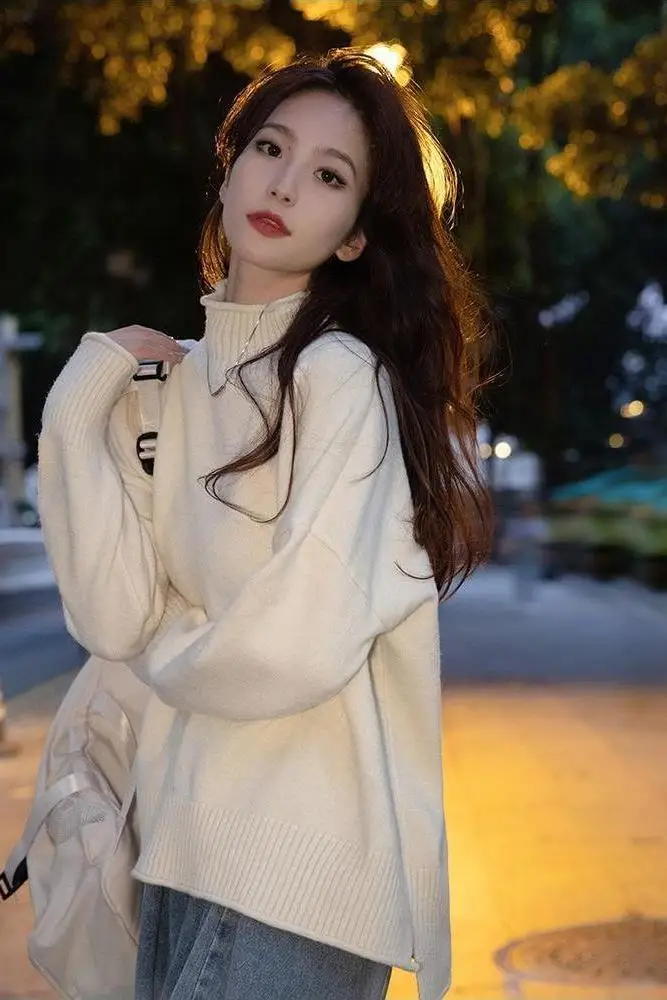 

Sweaters Jumpers Pullovers Womens Pullover Cropped Nude Rainbow Basic Celebration Festival Colorful Vibrant Bright Punky Fall BF