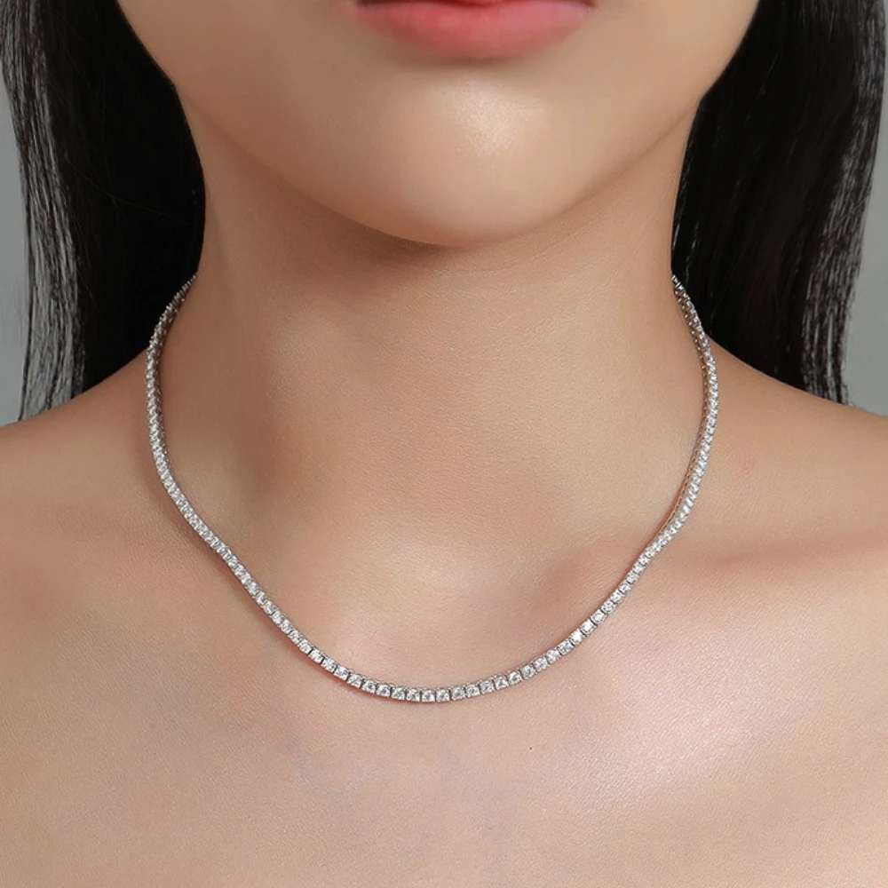 Thumbnail 2 - #82 Latest Moissanite Necklaces Offers