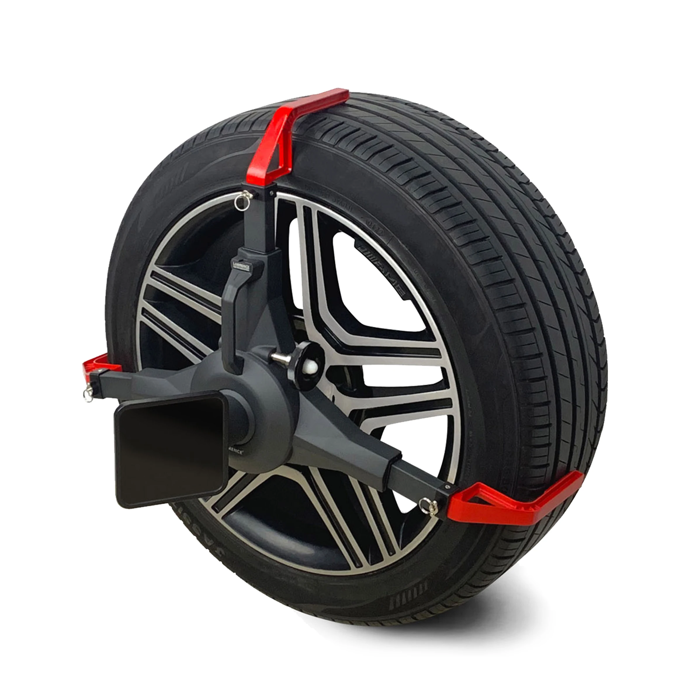 Touchless Wheel Clamp 3 Point Wheel Clamps for Wheel Alignment for Non-damage Automotive Service