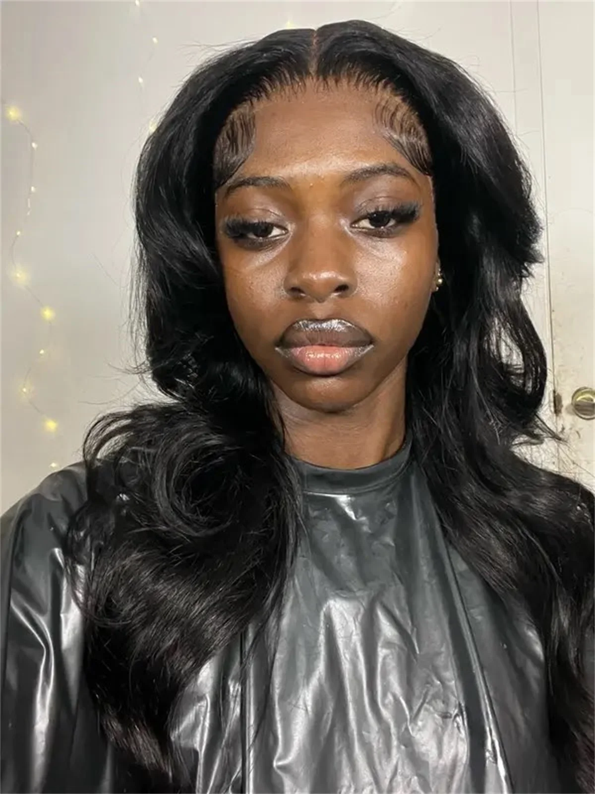 Glueless Body Wave Wig 100% Unprocessed Human Hair Wear And Go 13x4 HD Transparent Lace Frontal 180 Density 18 24 28 36 Inch Natural Color Daily Style