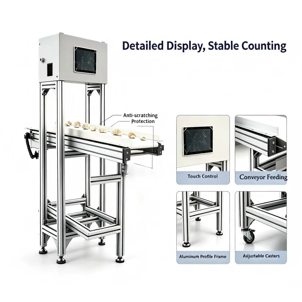 Metal moulded Parts Vision Counting Automatic Counting System Fully Automatic Counting and Packaging | Visual Counting Machine