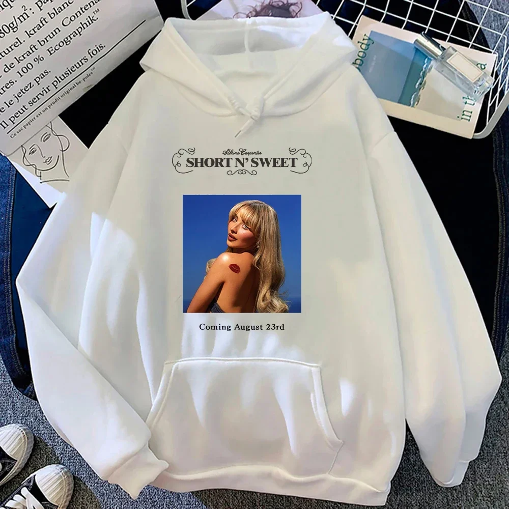 Sabrina Carpenter Short N\' Sweet Taste Hoodie Fashion Women Aesthetic Hoodies Unisex Autumn Winter Vintage Pullovers Sweatshirts