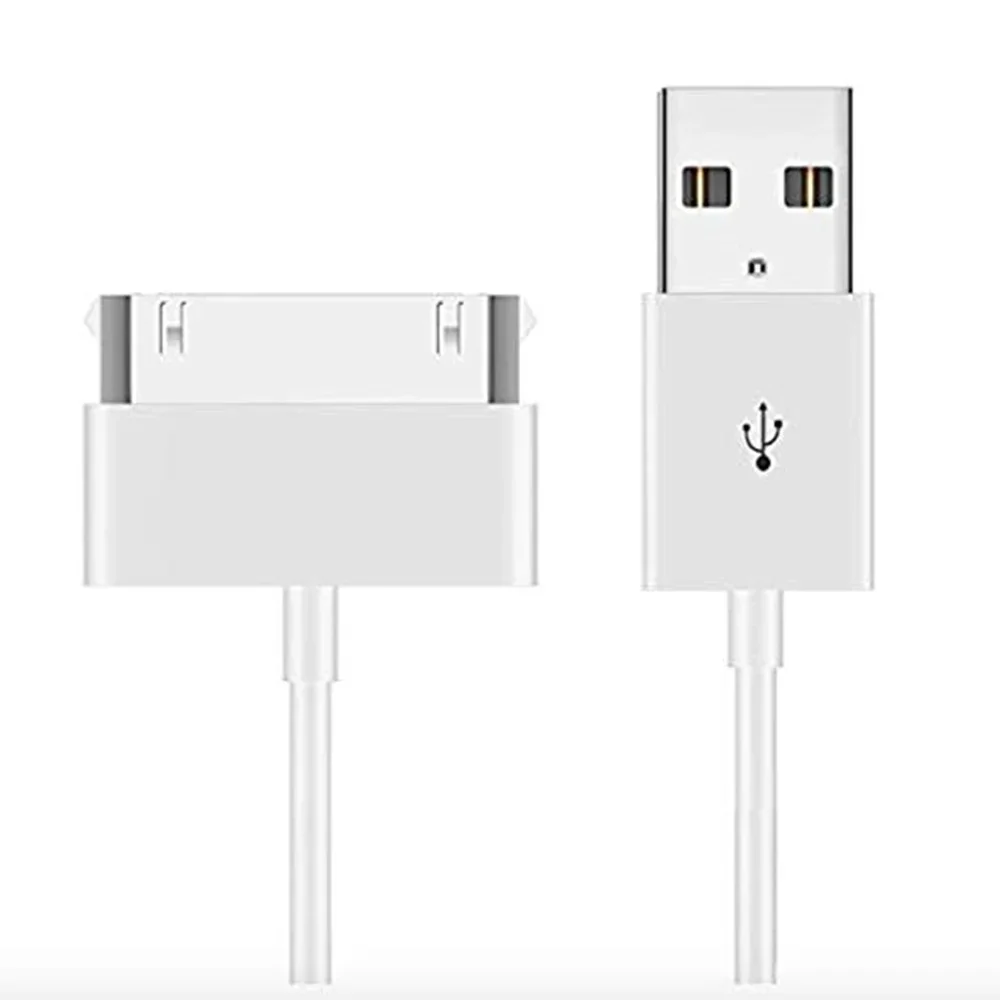 

1M Usb Data Sync Charging Cable for Apple IPhone 4 4S 3GS 3G IPad 1 2 3 IPod Nano Touch 30 Pin Charger Cord Replacement Cable