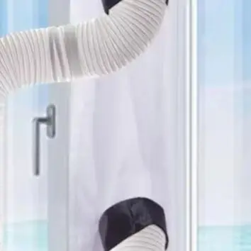 Adjustable Window Seal Kit For Air Conditioner With Coupler, Hose Sealing Strip For Hot Air Blocking, Cloth Barrier 300/400cm