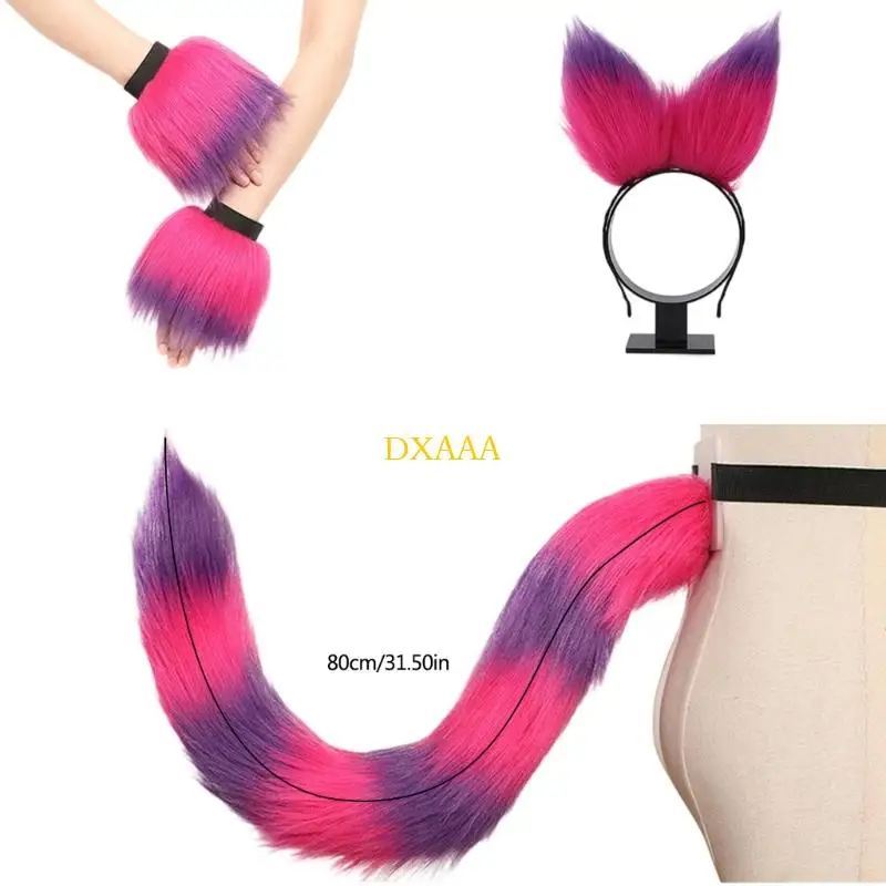 DXAA Halloween Accessoires Animal Costume Animal Costume Bandeau Bande poignet pour femmes