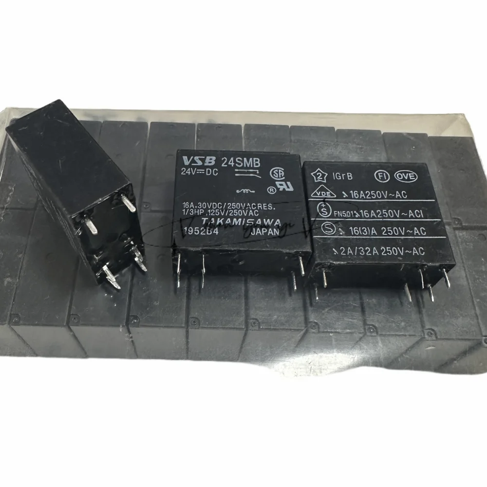 2-15PCS Original FOR TAKAMISAWA VSB24SMB VSB-24SMB 24VDC 6PINS 16A Power Relay VSB 24SMB