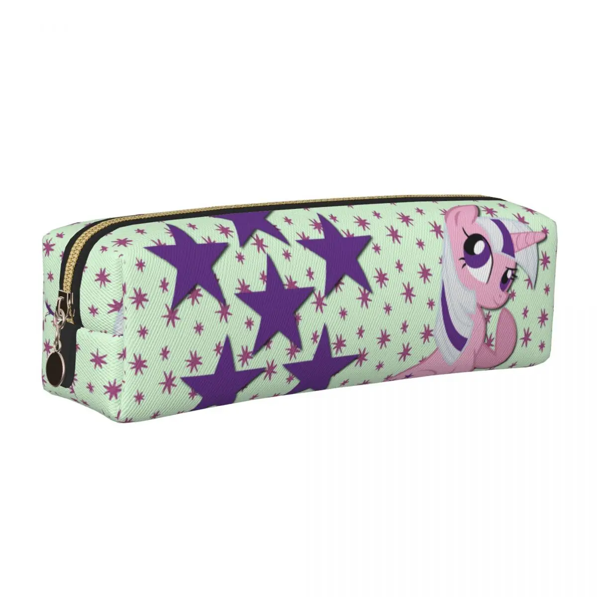 

Cartoon My L-Little P-Pony Pencil Case Pencilcases Pen Holder for Girl Boy Big Capacity Bags Office Gifts Stationery
