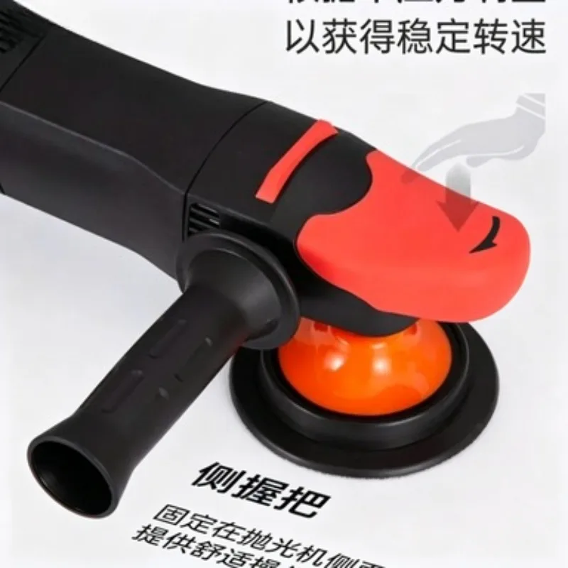 car glass polisher scratch repair 6-speed constant speed adjustable home use rotary concentric polishing machine - lightweight