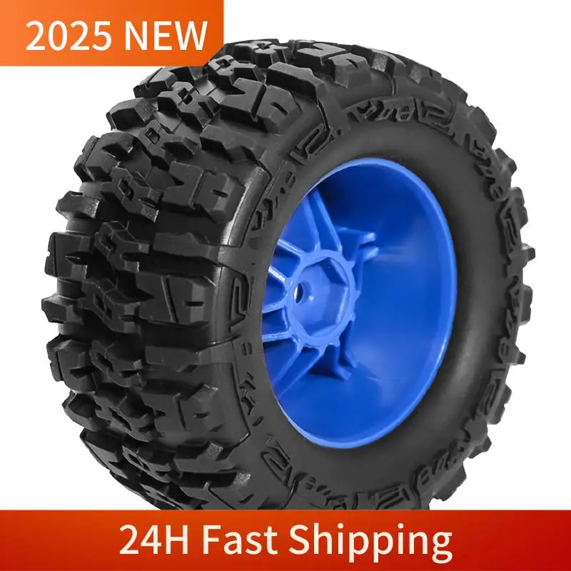 

A49U 4Pcs 90Mm Rubber Tire Wheel Tyre For 1/14 1/16 1/18 RC Crawler Car Upgrade Parts Accessories