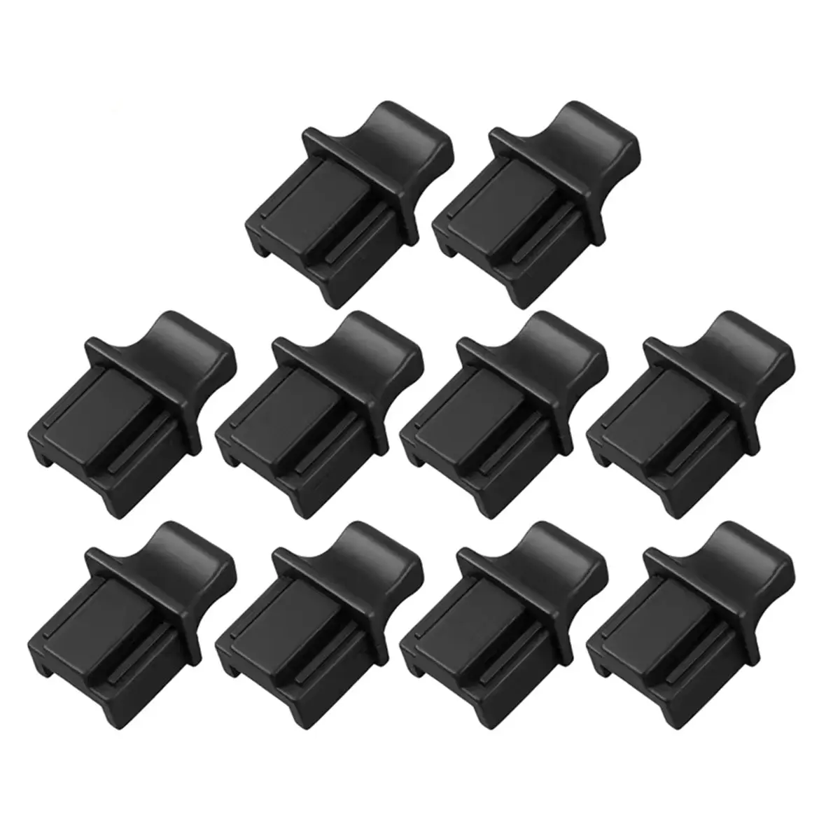 （2026 SUMMER）10Pcs RJ45 Dust Cap Connector Dust Cover Plug Protector Plugs Hub Port for Laptop/Computer/Router Connector Dustplu