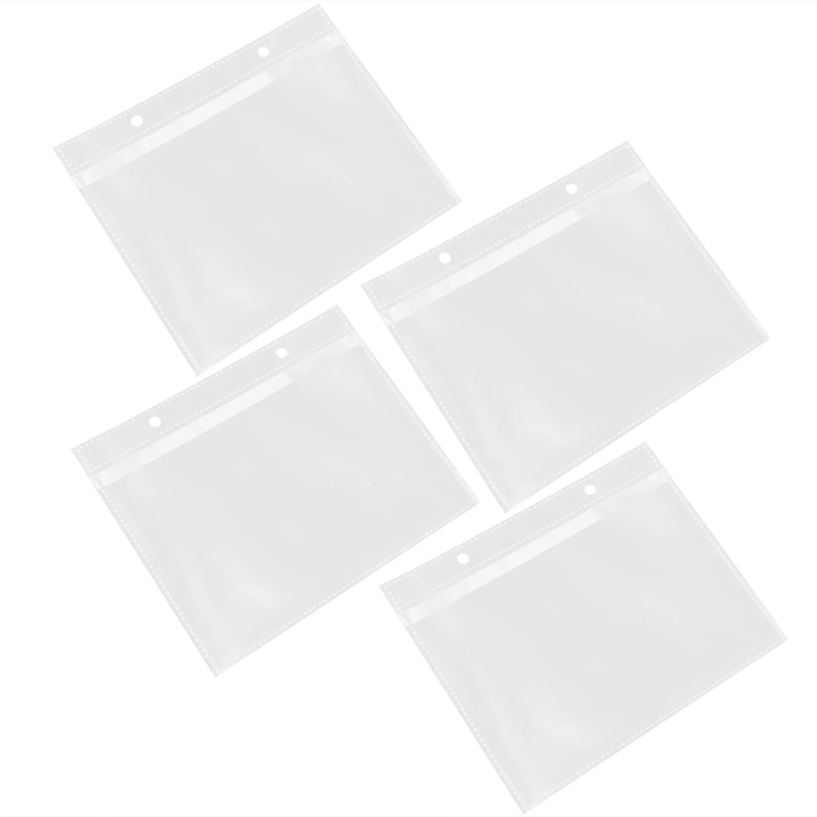 

20Pcs Photo Pockets Clear Photo Sleeves 6 Inch Album Accessories Long Service Life Album Accessories Postcard Protective Sleeves