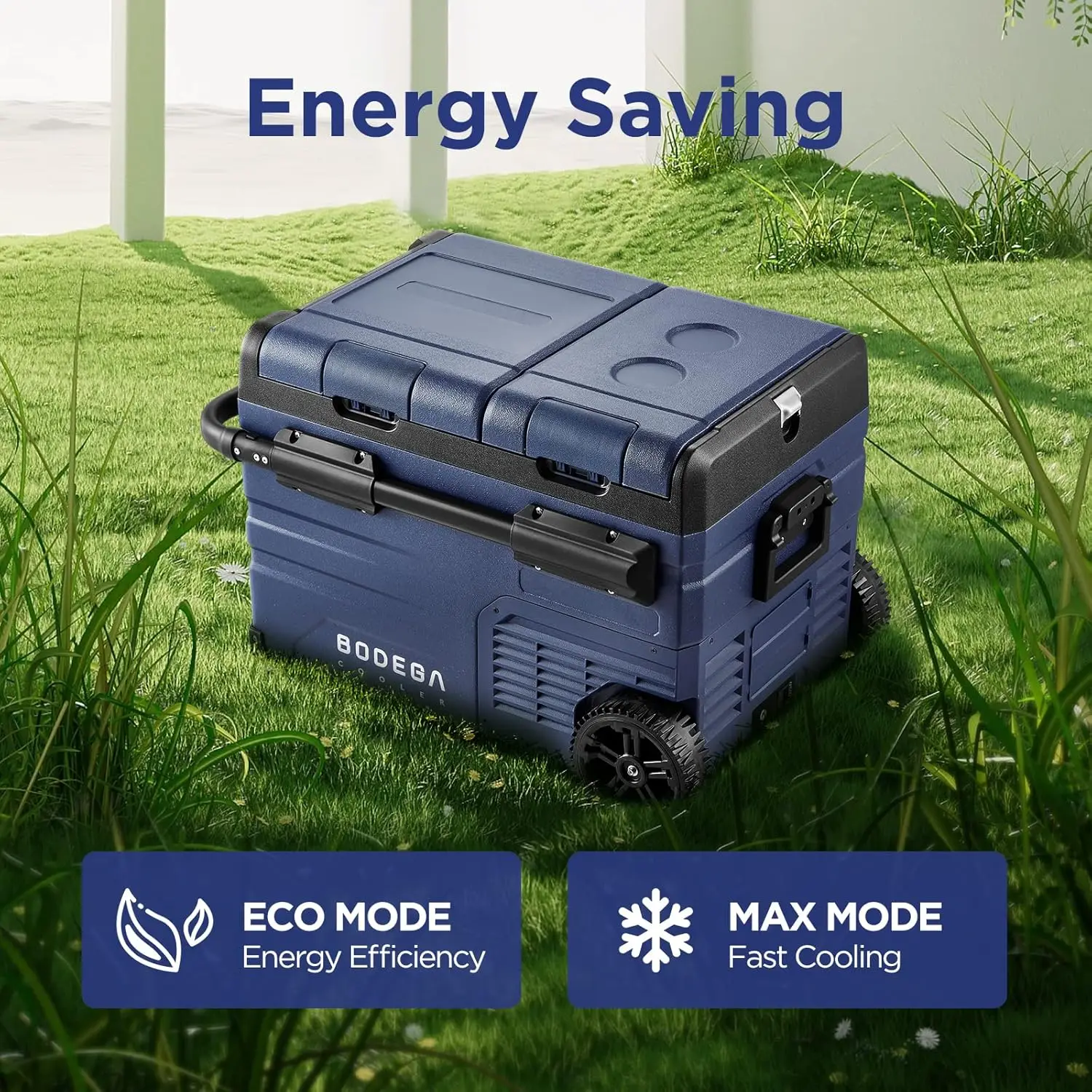 Frigorifero per auto da 12 Volt, frigorifero per auto da 37 litri (35 L), frigorifero portatile a doppia zona, controllo APP, da -4 a 68 ℉   Frigorifero per camper