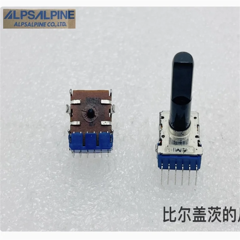 1 PCS Potenciômetro ALPS RK12 B10K/A20K/W50K/E100K com eixo de 18mm de comprimento