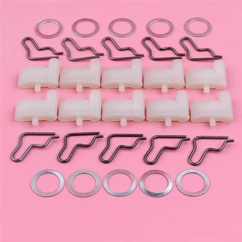 ABRE-For Stihl FC55 FS38 FS45 FS46 FS55 BG55 BG85 BG65 TS400 HL45 أجزاء استبدال التشذيب-10 قطعة كاتب الدقرة الكلب الربيع اشي #2