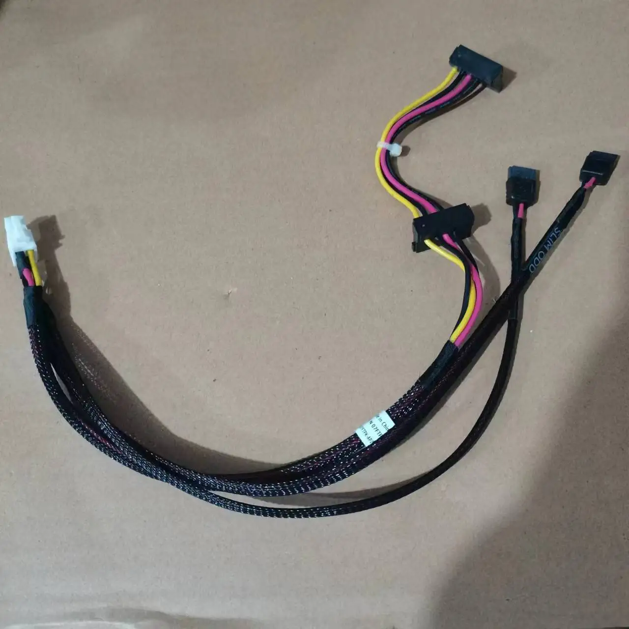 New Optical Drive SATA Power Cable For Dell PowerEdge T640 Tower Server PN:7FTPK