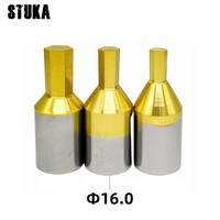 CT16 Rotary HSS-Tin Punching Cutter Tool 16mm Shank Inner Hexagon for Steel