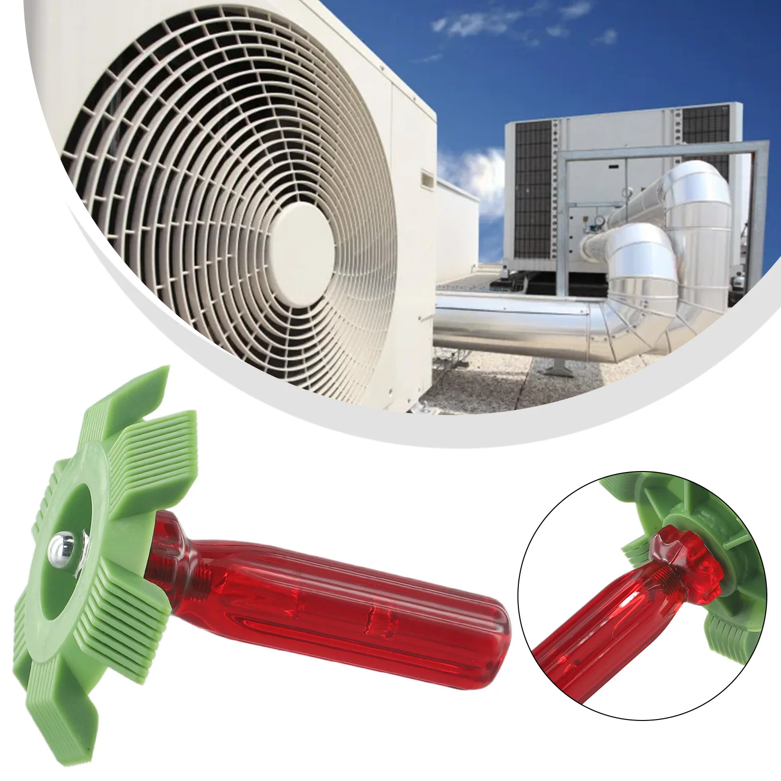 Airconditioner Vin Reparatie Kammen Koeler Condensor Compacte Koelreiniging Borstel Koeling Reinigingstool Plastic Vin Kammen